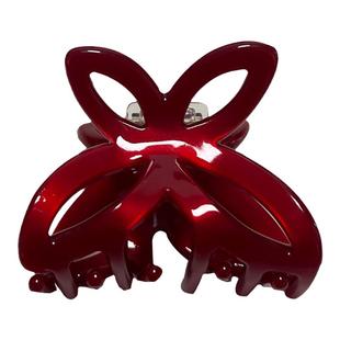 纵身跃入夏日情节中~醋酸蝴蝶半扎抓夹高级气质后脑勺盘发鲨鱼夹