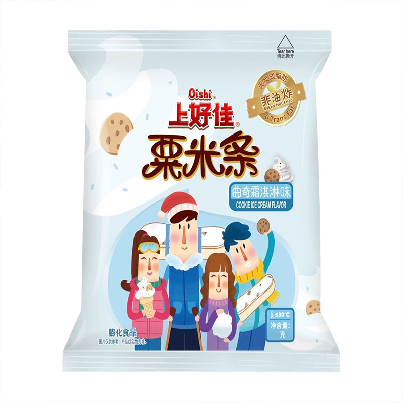 上好佳粟米条曲奇霜淇淋味60g