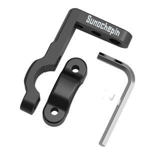 电动车加装镜码多功能支架摩托车改装龙头扩展支架车把射灯扩展杆