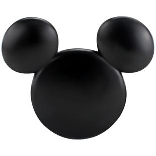 鼠年老鼠耳朵金属汽车个性车贴3D立体创意车标米奇米妮装饰贴MINI