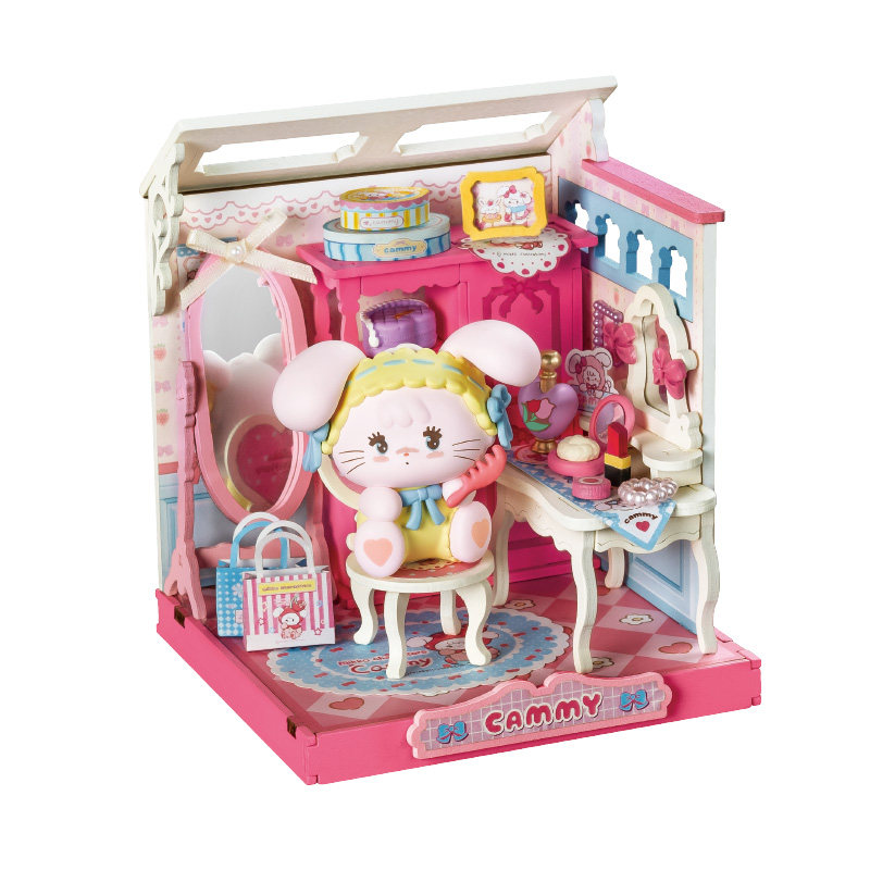 若来diy小屋木质手工拼装模型