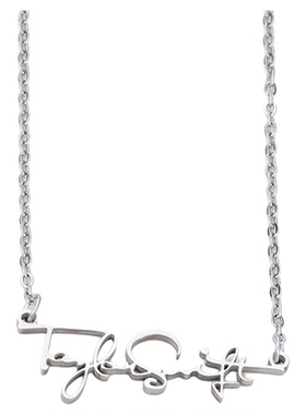 霉霉 Taylor Swift 泰勒斯威夫特名字项链手链不锈钢材质生日礼物