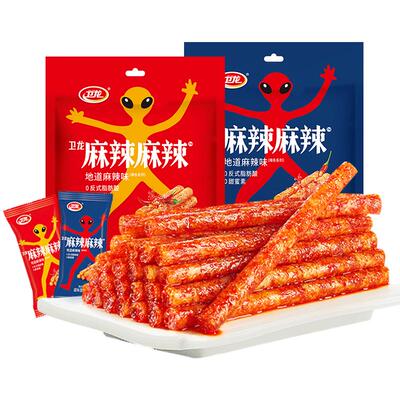 卫龙新品很麻很辣小麻小辣108g袋