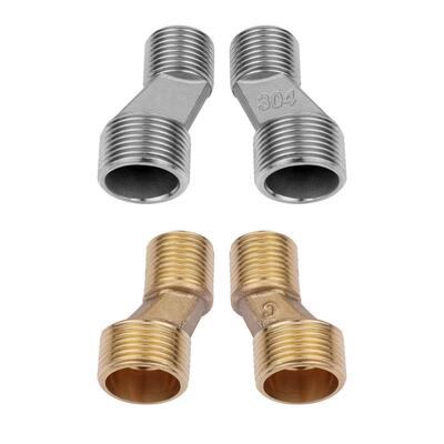 淋浴龙头混水阀偏心曲角花洒冷热