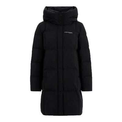 雪伦女中长款加厚羽绒服2025新款