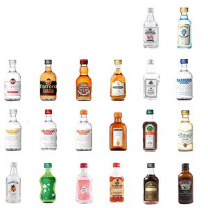 小瓶酒便利店调酒网红小酒版微醺小洋酒鸡尾酒基酒力娇威士忌y2