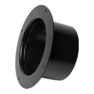 法兰座通风管方转圆带边抽烟方口圆口排风法兰盘排风扇接头排烟管