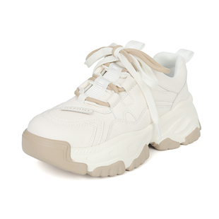达芙妮厚底老爹鞋女2026新款运动女鞋春季增高鞋子百搭小白鞋春秋