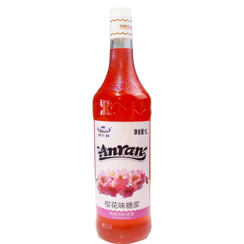 樱花果露糖浆鸡尾酒咖啡饮品原料