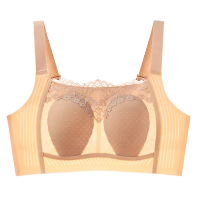 粉底液隐形无痕内衣薄款大码文胸