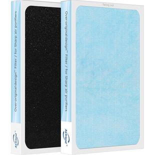 适配夏普空气净化器滤网KC-W380SW/280SW/Z200/BB60/WB6滤芯WG605