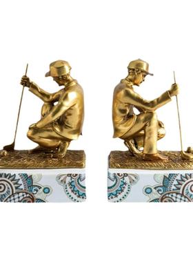 欧式艺术彩绘桌面摆件