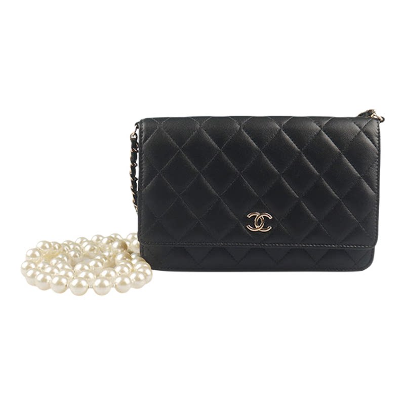中古「9.0新」CHANEL斜挎包