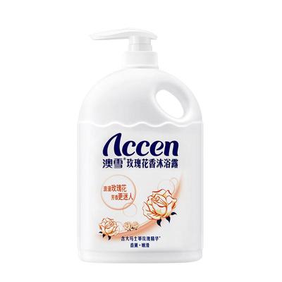澳雪爽肤细致4斤大瓶沐浴露玫瑰