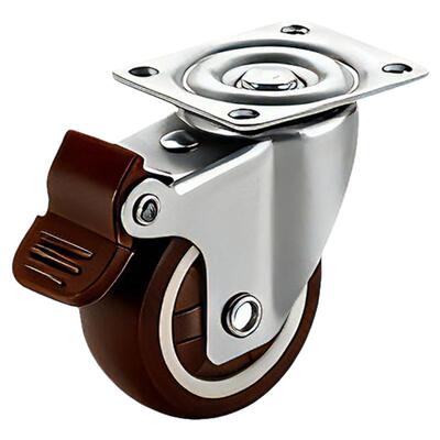 万向轮滑轮橡胶脚轮刹车轮定向轮