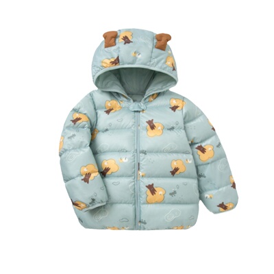 品牌清仓婴儿羽绒服宝宝白鸭绒萌