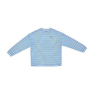 【新品】素然 AnKoRau 安高若 26夏女士休闲轻透速干条纹长袖T恤