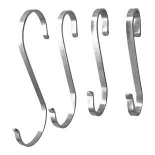 创意304s挂钩不锈钢s勾挂钩s型挂钩服装店s钩s扁钩厨房挂钩挂衣钩