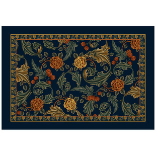 范居态度佩里复古美式床头柜皮革桌垫边几轻奢防水免洗易打理防尘