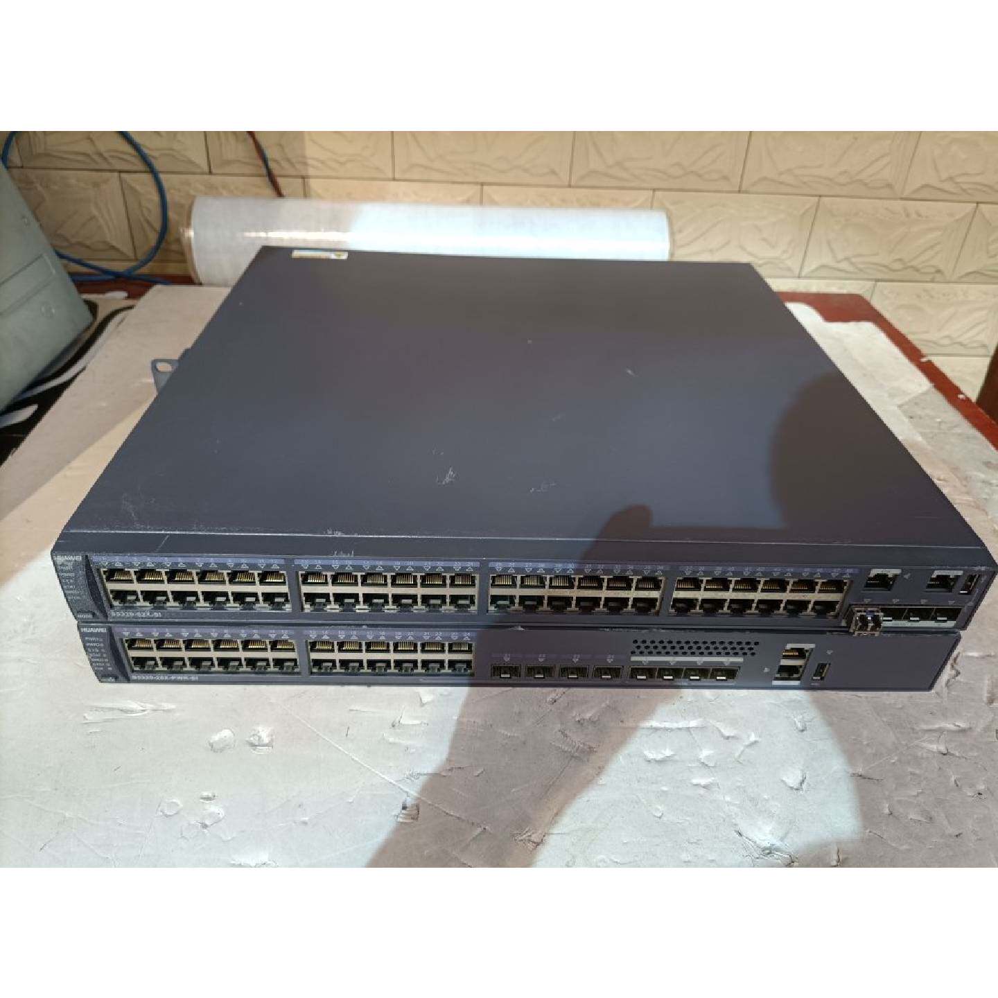 议价华为48口万兆VLAN汇聚S532052XSI48千兆4万兆三层网管交换机
