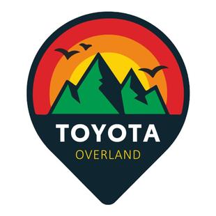 进口反光车贴 适用丰田TOYOTA户外露营探险车身个装饰后挡警示贴