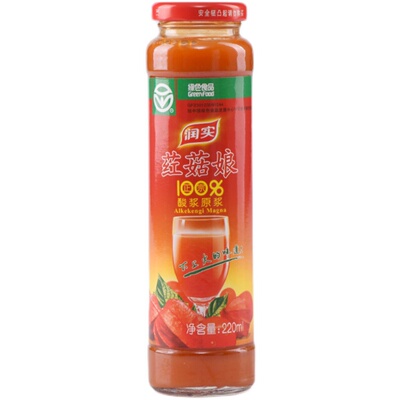 润实荭菇娘原浆100%菇娘依兰特产