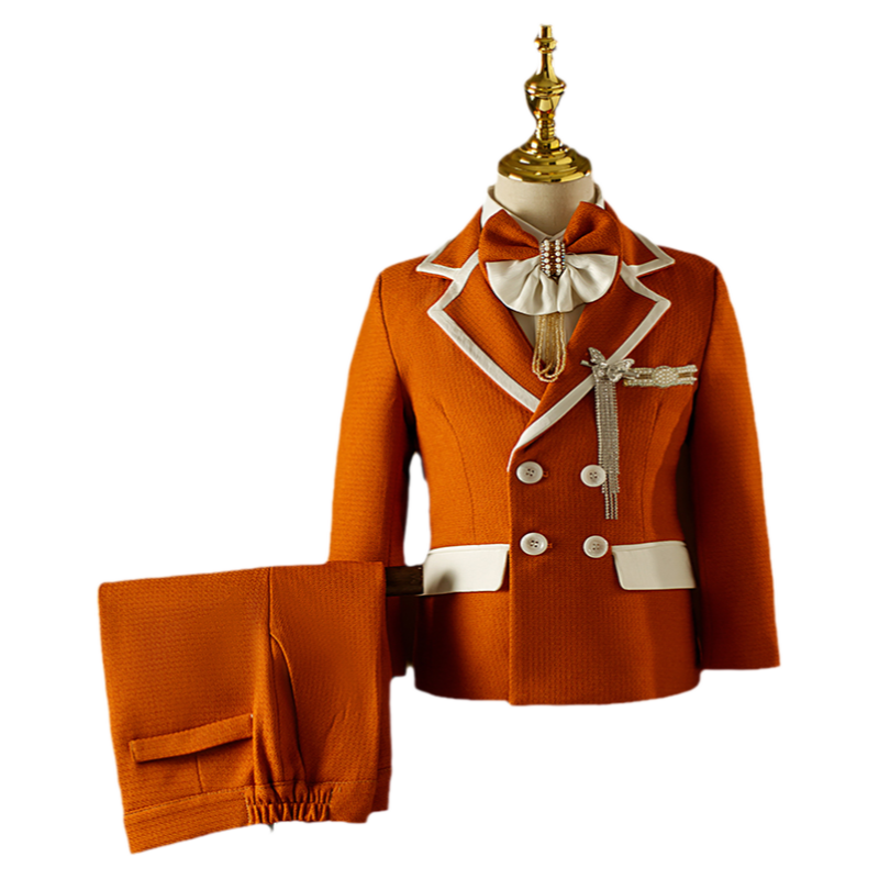 花童男童礼服走秀小西服主持人