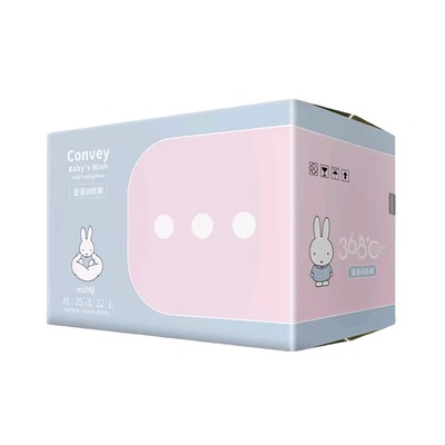 米菲婴儿训练裤干爽透气尿不湿