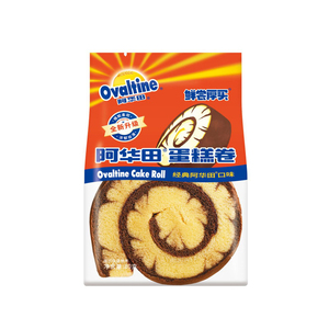鲜尝厚买阿华田风味蛋糕卷400g整箱面包早餐零食瑞士卷点心两箱