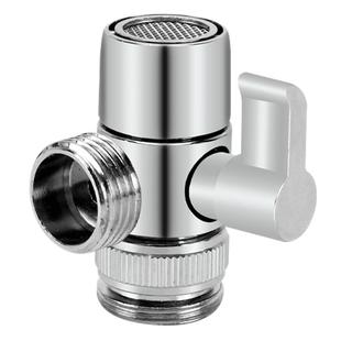 洗衣机水龙头一分二转接头能万水嘴进水口水管接口对接器分流三通