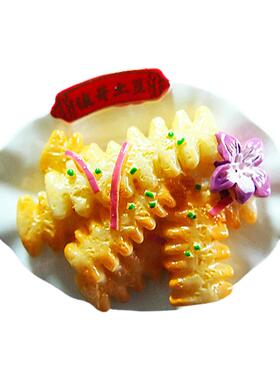 创意3D立体可爱美食物磁性冰箱贴