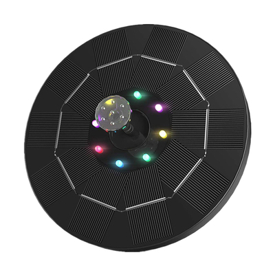 升级款防雷防堵塞太阳能喷泉