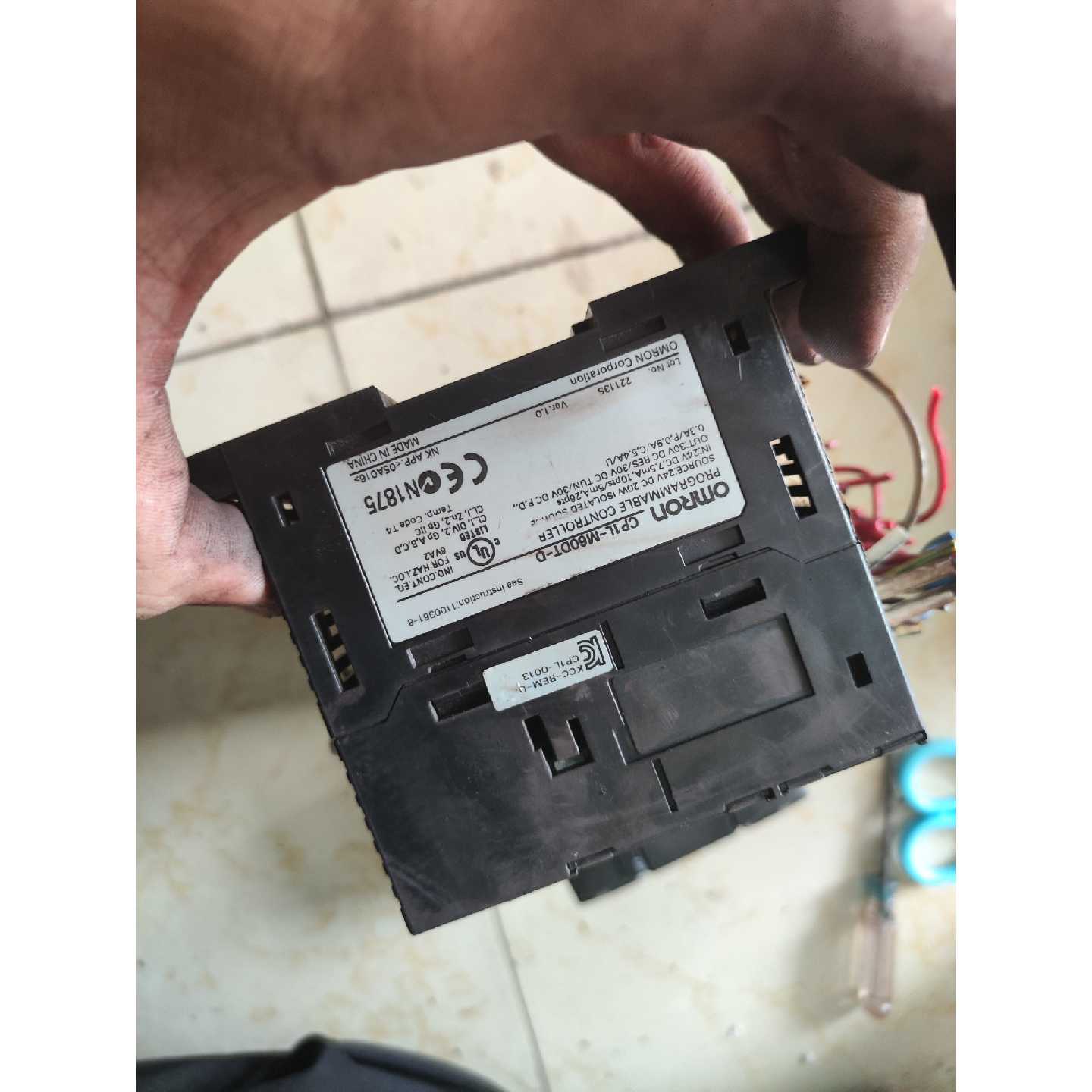 议价欧姆龙cp1l-m60dt-d,plc拆机包好的加模块cp1