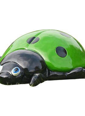 仿真七星园林草坪甲虫小品雕塑