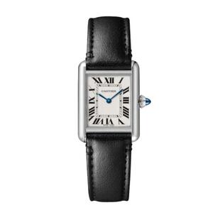 【自营】中古95新卡地亚坦克系列女士手表石英手表瑞士腕表时尚