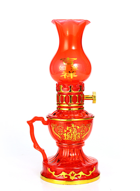 仿真火焰摇摆酥油灯招财长明灯
