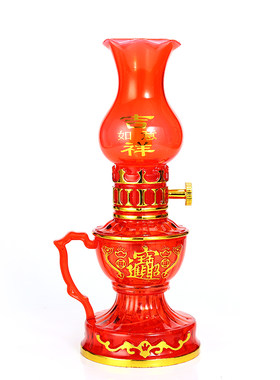 仿真火焰摇摆酥油灯招财长明灯