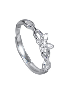 顺庆银楼S925纯银韶馨戒指足银