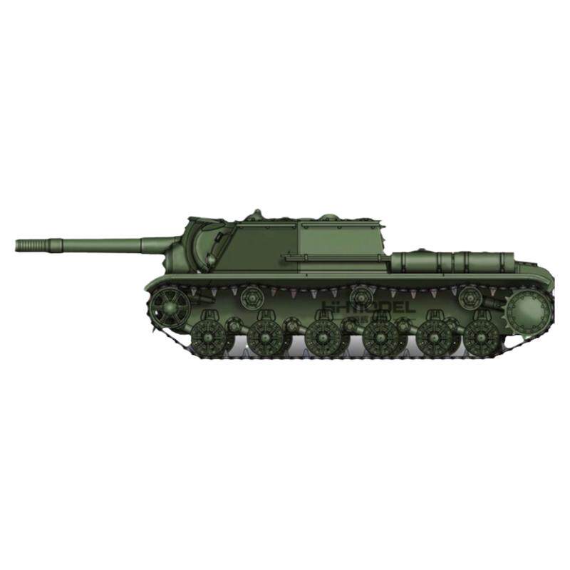 恒辉模型 小号手 07130 1/72 SU-152自行火炮-后期型 拼装坦克