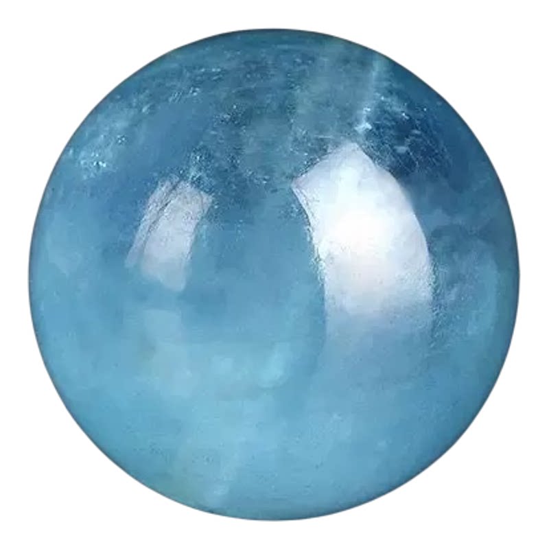 12mm天然白水晶全净体圆珠散珠