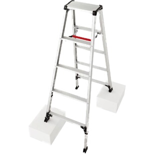 HASEGAWA日本长谷川铝合金折叠人字梯伸缩工程梯装修便携梯子RZS