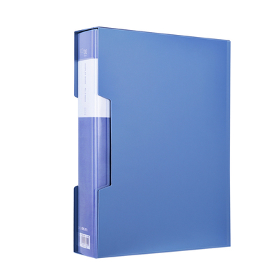 得力文件夹A4资料册透明插页多款