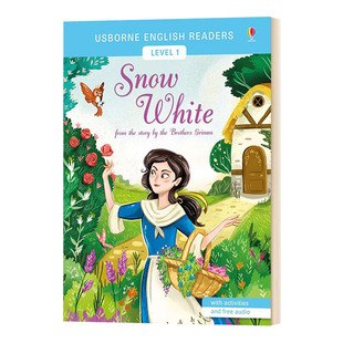 分级阅读1 白雪公主 英文原版 Snow White Level 1 儿童故事绘本 Usborne English Readers 尤斯伯恩图书 英文版 进口书