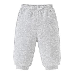 [远红外发热]迷你巴拉巴拉男女童抑菌抓绒保暖蹦蹦裤2025冬装新款