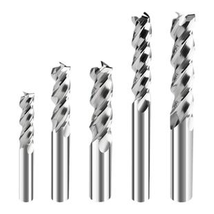 镜面高光高效率精粗一体两用铝用铣刀不等分螺旋角强力1.0-20