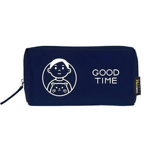 日本kokuyo国誉Noritake联名HACO笔袋猫与少年大容量可立式文具盒简约日系多功能桌面学生收纳包文具袋笔盒