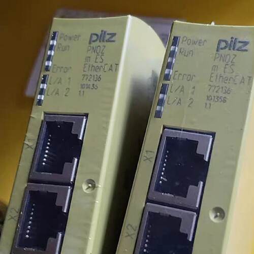 议价PILZ 皮尔兹 PNOZ m ES EtherCAT通讯模块 型号772136 全新现