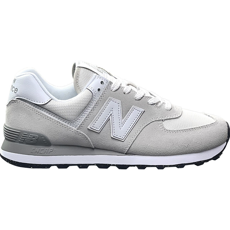 NEW BALANCE低帮男鞋女鞋翻毛皮经典米白复古慢跑休闲鞋ML574EVB