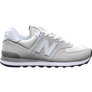 NEW BALANCE低帮男鞋女鞋翻毛皮经典米白复古慢跑休闲鞋ML574EVB