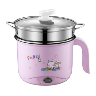 电热烧水壶家用一体温水杯快煮壶开水不锈钢汤锅旅行泡面小锅神器